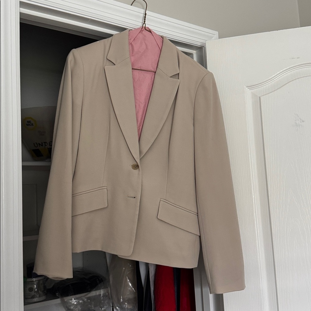 Vintage JCrew Beige suit